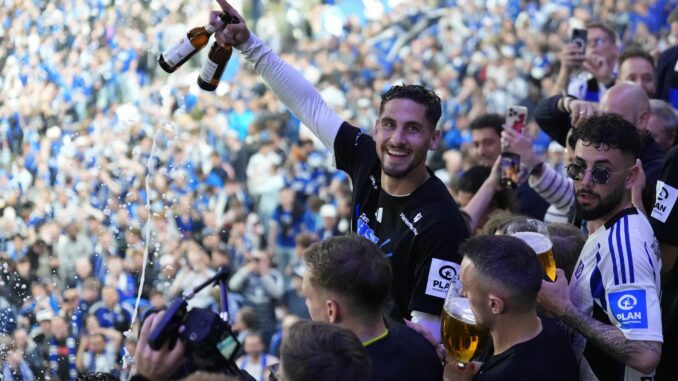 Ludovit Reis vom Hamburger SV Wie lange bleibt er noch? HSV-Aufstiegsheld Ludovit Reis.