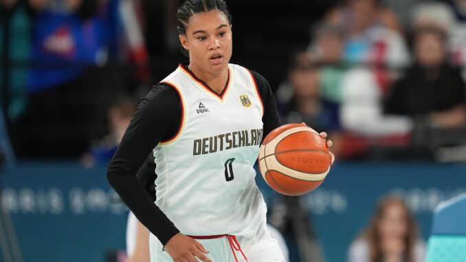 Satou Sabally Satou Sabally wird bei der Basketball-EM nicht für Deutschland spielen.