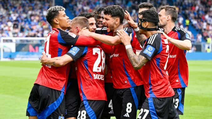 Darmstadt 98 - Hamburger SV Der HSV steht kurz vor der Rückkehr in die Bundesliga.