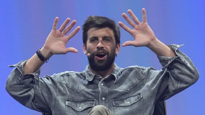 Gerard Piqué bei der Hamburger Digitalmesse OMR Der ehemalige Fußballprofi Piqué glaubt daran, dass der HSV den Aufstieg in die 1. Bundesliga schaffen kann.