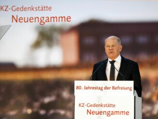 Deutschland kommt nach den Worten des scheidenden Kanzlers beim Bewahren eines Europas in Frieden und Freiheit besondere Verantwortung zu.