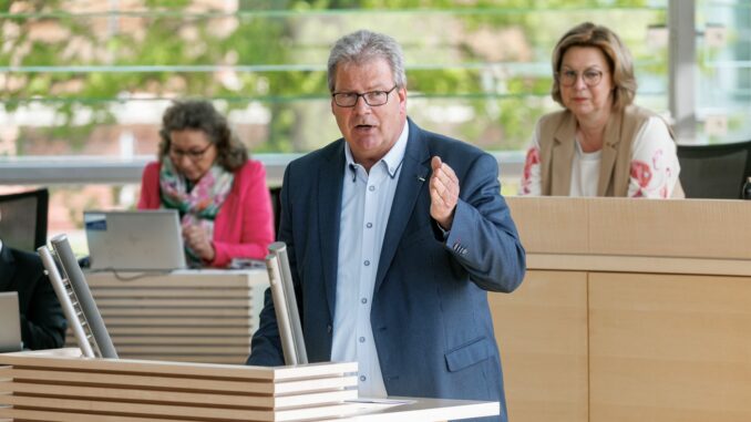 Landtag Schleswig-Holstein Es geht laut Thomas Hölck darum, langjährige Mieter vor dem Verlust ihres Zuhauses zu schützen. (Archivbild)