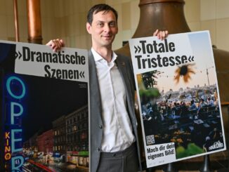 Bezirksbürgermeister Martin Hikel (SPD) wirbt für einen Besuch in seinem Bezirk.