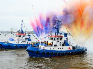Tonnenschwere Schlepper werden beim Hafengeburtstag wieder auf der Elbe tanzen (Archivbild).