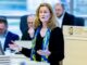 Schleswig-Holsteins Finanzministerin Silke Schneider (Grüne) will den Notkredit aus 2024 auf einen Schlag tilgen. (Archivbild)