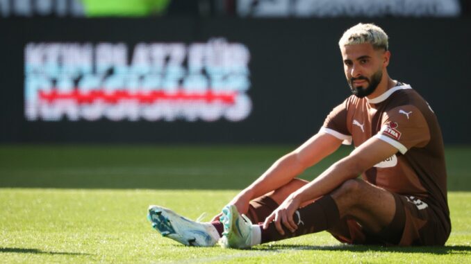Elias Saad Nach einer Verletzung ist die Saison für St. Paulis Elias Saad gelaufen.