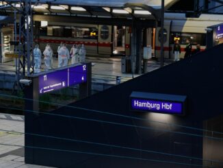 Vier Bahngleise am Hamburger Hauptbahnhof wieder freigegeben.
