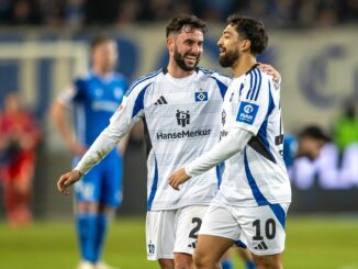 Leihe von Marco Richter (li.) beim HSV ist zu Ende