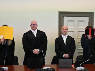 Die beiden Angeklagten seien auf toxische Weise ein Paar geworden, sagt der Vorsitzende Richter in der Urteilsbegründung.