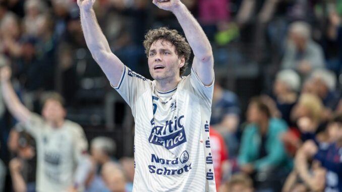 Niclas Kirkelökke von der SG Flensburg-Handewitt Niclas Kirkelökke und die SG Flensburg-Handewitt besiegten den 1. VfL Potsdam.