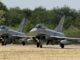 Eurofighter auf dem Flughafen Rostock-Laage