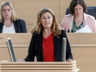 Finanzministerin Silke Schneider bezifferte im Mai den Anteil des Landes am Sondervermögen auf knapp 3,5 Milliarden Euro.