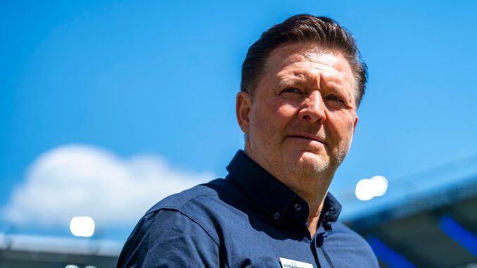 Christian Titz Hannovers neuer Mann an der Seitenlinie: Trainer Christian Titz.