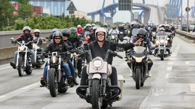 Harley Days Höhepunkt der Harley Days ist immer die Parade am Sonntag. (Archivbild)