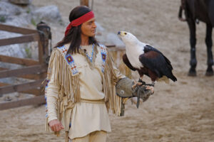 Mann Mit Adler
