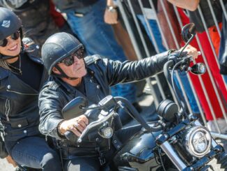 Zum Abschluss der Harley Days gibt es eine 30 Kilometer lange Abschlusstour. Die hat diesmal ein Rockmusiker angeführt.