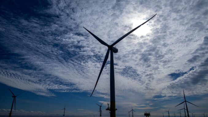 Offshore-Windpark Die versteigerte Offshore-Windfläche umfasst 146 Quadratkilometer. (Symbolbild)