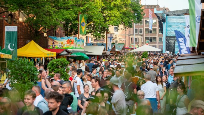 Kieler Woche Die Polizei will auf der Kieler Woche Ende Juni Präsenz zeigen. (Archivfoto)