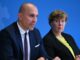 Verfassungsschutz-Chef Torsten Holleck und Innenministerin Sabine Sütterlin-Waack (CDU) sorgt die Einflussnahme von Extremisten auf digitalen Plattformen.