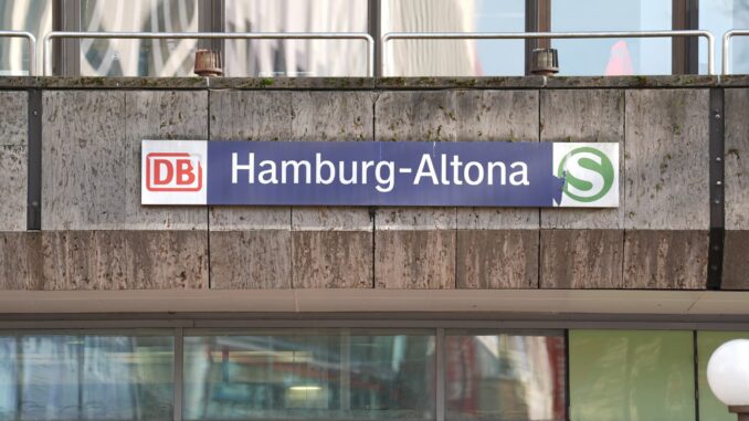 Bahnhof Hamburg-Altona Am Bahnhof Altona hat die Bundespolizei den 40-Jährigen verhaftet. (Archivbild)