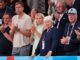 Auch Dirk Nowitzki war beim zweiten deutschen Gruppenspiel wieder in der Halle.