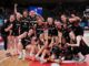 Deutschlands Basketballerinnen freuen sich auf die K.o.-Runde in Piräus.