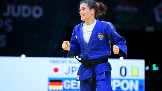 Judo-WM in Budapest Der Jubel ist groß.