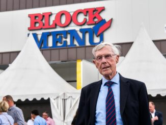 Eugen Block bei der Jubiläumsveranstaltung «30 Jahre Block Menü» in Zarrentin.