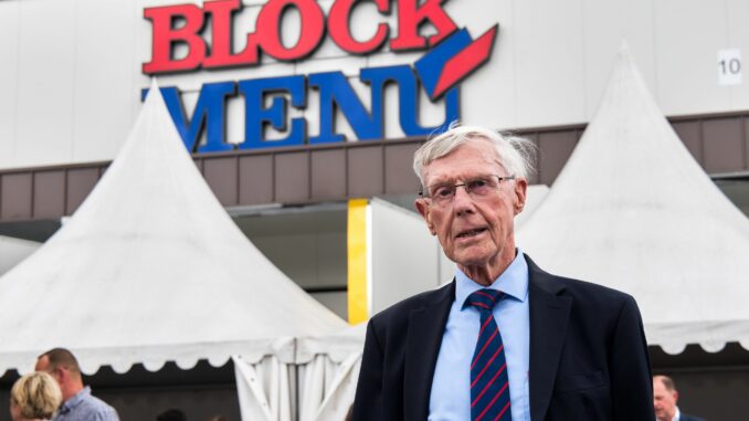 Jubiläumsveranstaltung 30 Jahre Block Menü in Zarrentin Eugen Block bei der Jubiläumsveranstaltung «30 Jahre Block Menü» in Zarrentin.