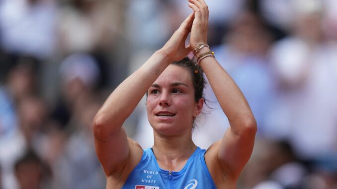Lois Boisson French-Open-Halbfinalistin Lois Boisson kommt nach Hamburg.