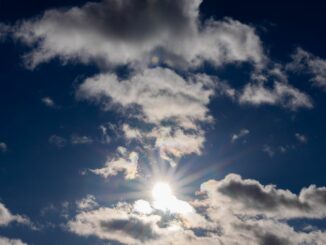 Das Wetter wird sommerlich.