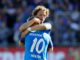 Nach Lewis Holtby (vorne) wird wahrscheinlich auch Fiete Arp den Bundesliga-Absteiger Holstein Kiel verlassen.
