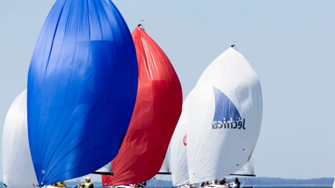 Segeln Es wird wieder gesegelt bei der Kieler Woche.