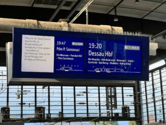 Seit Donnerstagabend ist der Bahnverkehr durch Unwetter beeinträchtigt.