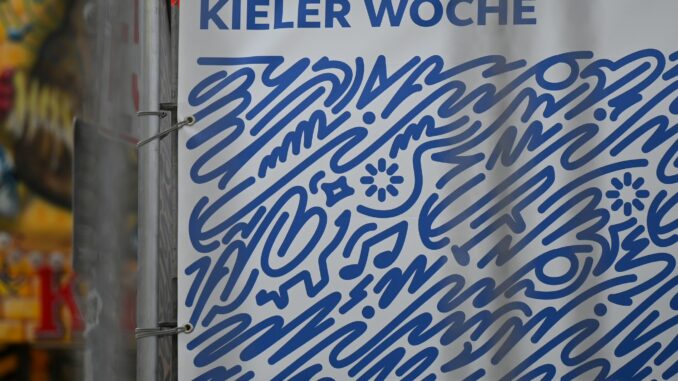 Kieler Woche 2025 Bei der Kieler Woche wird noch bis Sonntag gesegelt.