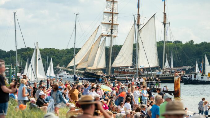 Kieler Woche Zum Sommerfest werden drei Millionen Gäste erwartet. (Archivbild)