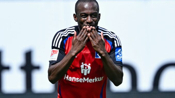 Jean-Luc Dompé vom Hamburger SV Ein Kandidat für Frankreichs Nationalmannschaft? HSV-Profi Jean-Luc Dompé.
