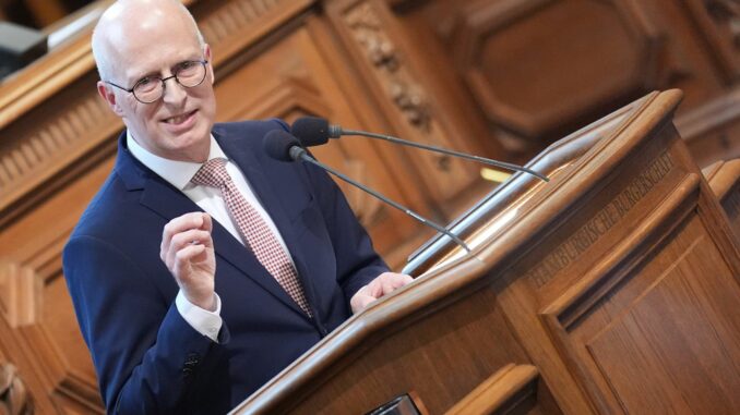 Peter Tschentscher Der Hamburger Bürgermeister Peter Tschentscher sorgt sich um die Sicherheit. (Archivbild)