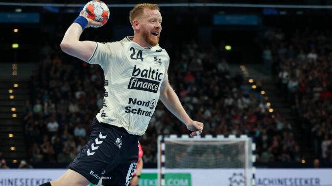 Jim Gottfridsson von der SG Flensburg-Handewitt. Jim Gottfridsson bestritt sein letztes Spiel für die SG Flensburg-Handewitt.