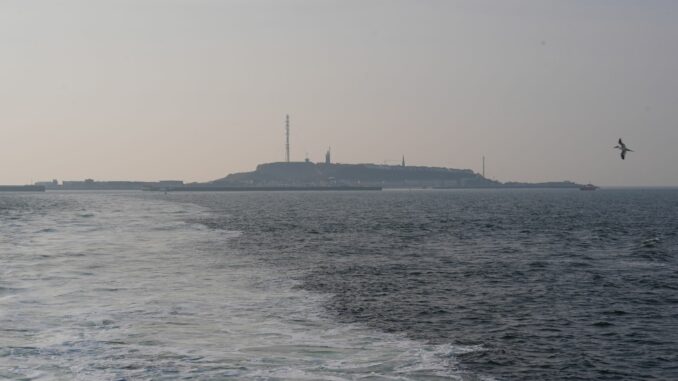 Die Hochseeinsel Helgoland ist am Freitag schlecht zu erreichen gewesen. (Archivbild) 