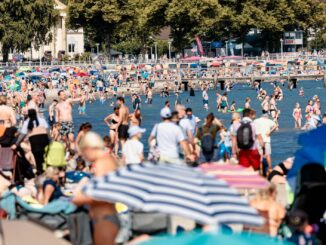 Scharbeutz, Travemünde, Markgrafenheide: Die Strände füllen sich bei bestem Wetter. (Symbolbild)