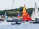 Am Freitag beginnt in Travemünde die 136. Travemünder Woche. Mit 350 gemeldeten Booten und rund 750 Seglern ist das Teilnehmerfeld nach Angaben der Veranstalter in diesem Jahr kleiner als im Vorjahr. (Archivbild)