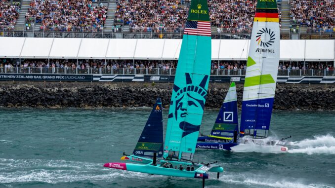 SailGP Neuseeland Für Segel-Fans ist bald Rügens Hafenort Sassnitz das Zentrum ihres Interesses.