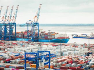 In Bremerhaven ist auch APM Terminals, ein Unternehmen von Maersk, vertreten. (Archivbild)