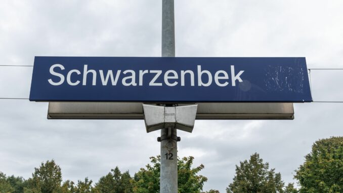 Bahnhof Schwarzenbek Die Bahnstrecke zwischen Schwarzenbek und Hamburg-Bergedorf ist wegen eines Notarzteinsatzes gesperrt. (Archivbild)