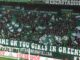 Werder-Fans unterstützen ihre Frauen-Mannschaft im Weserstadion.