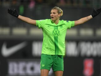 Ist beim Bundesliga-Saisonauftakt mit dem VfL Wolfsburg bei den HSV-Fußballerinnen zu Gast: Ex-Nationalspielerin Alexandra Popp.