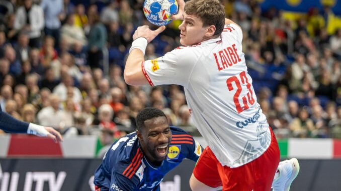 Der Schweizer Nationalspieler Lukas Laube wechselt vom TVB Stuttgart zum THW Kiel.