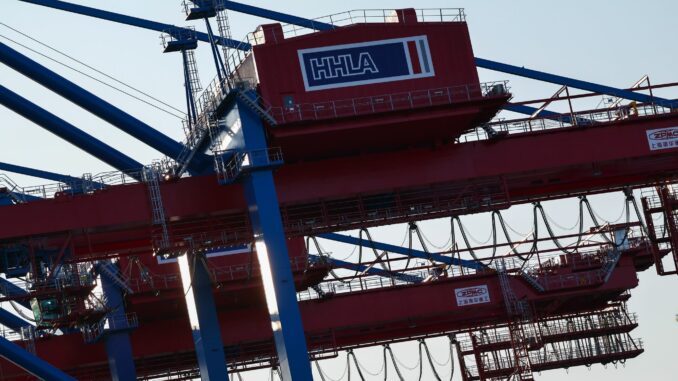 HHLA-Terminal in Hamburg Der HHLA-Aufsichtsrat hat einen Nachfolger für die scheidende Vorstandsvorsitzende Angela Titzrath bestimmt (Archivbild).