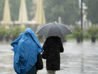 Hoch im Norden gehört ein Regenschirm in dieser Woche zur Grundausstattung. (Symbolbild)